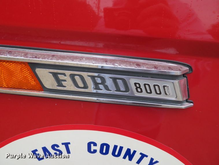 image for item DN7754 1984 Ford 8000  pumper fire truck