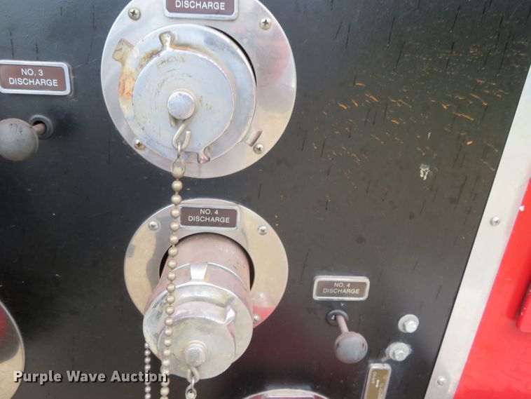 image for item DN7754 1984 Ford 8000  pumper fire truck