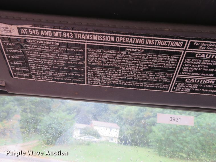 image for item DN7754 1984 Ford 8000  pumper fire truck