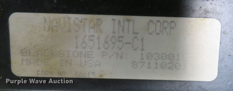 image for item DN7756 Navistar intercooler