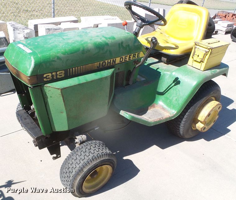 image for item GP9523 John Deere 318  garden tractor