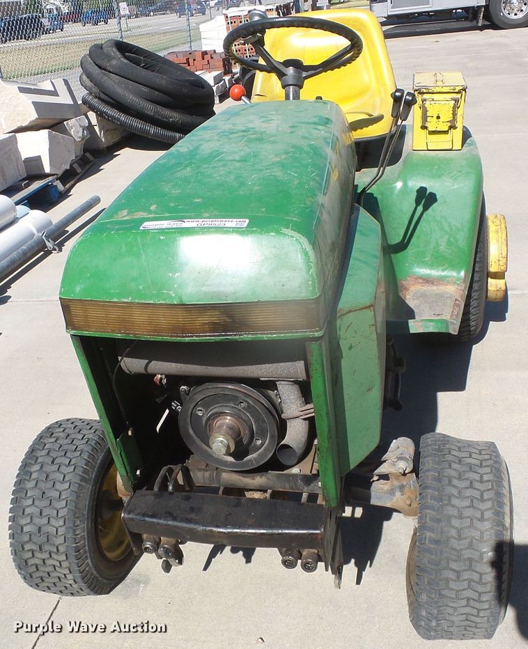 image for item GP9523 John Deere 318  garden tractor