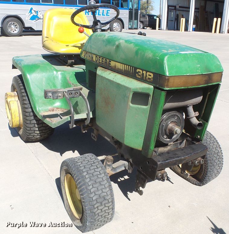 image for item GP9523 John Deere 318  garden tractor