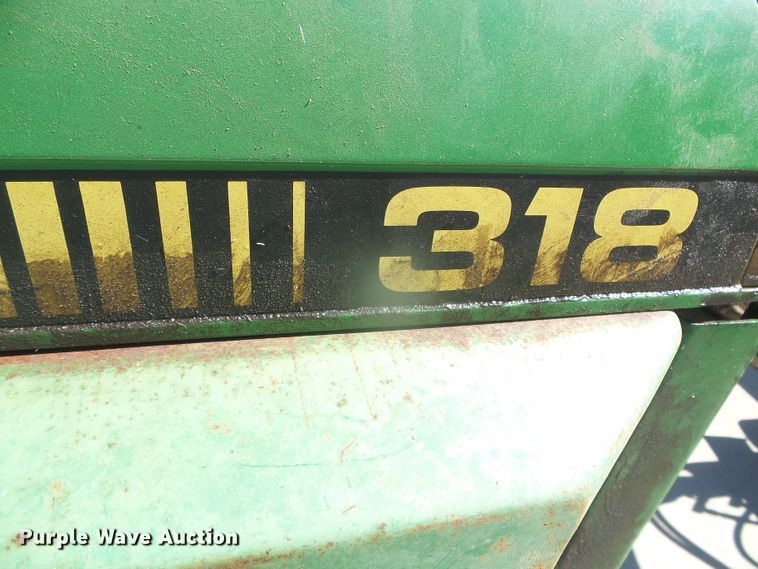 image for item GP9523 John Deere 318  garden tractor