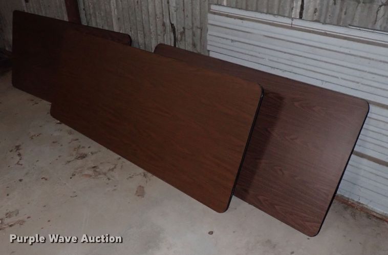 image for item IB9105 (16) wood folding tables