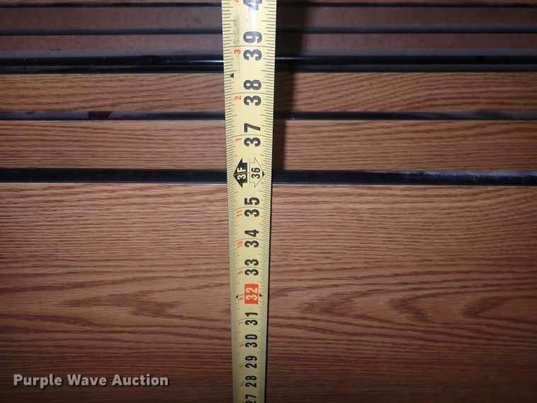 image for item IB9106 (8) wood trapezoid tables