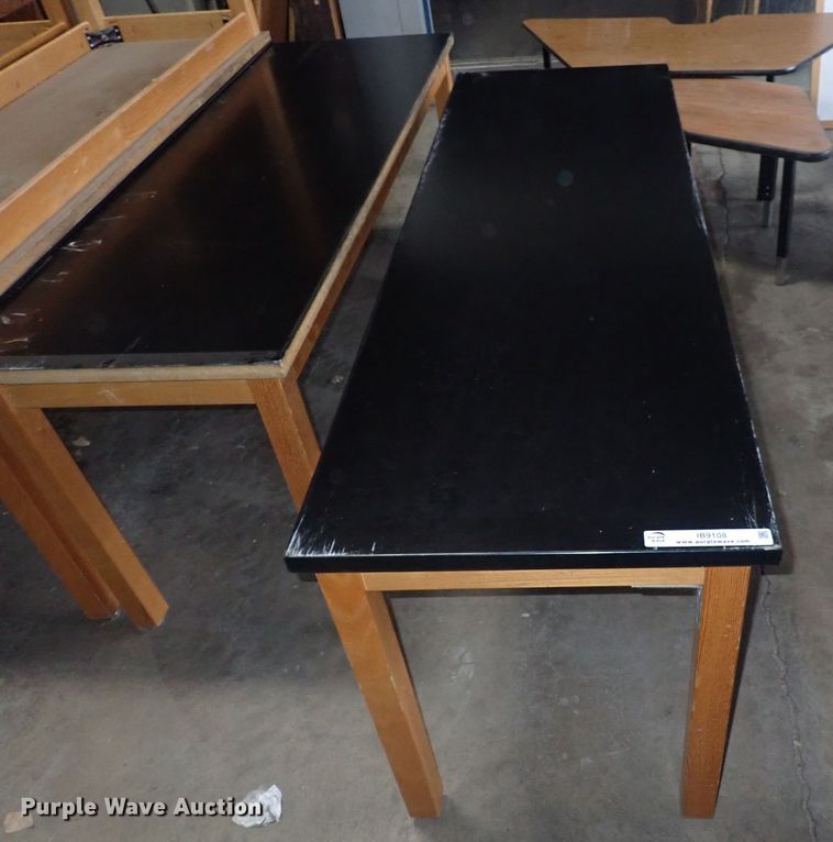 image for item IB9108 (6) wood lab tables