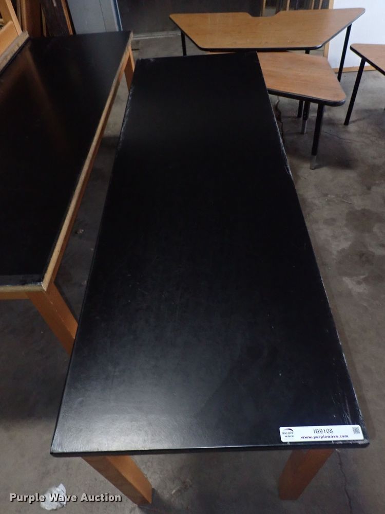 image for item IB9108 (6) wood lab tables