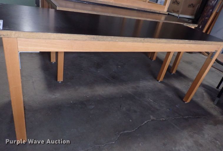 image for item IB9108 (6) wood lab tables