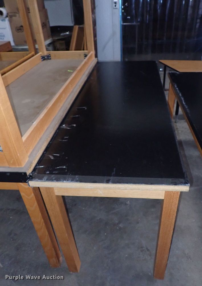 image for item IB9108 (6) wood lab tables