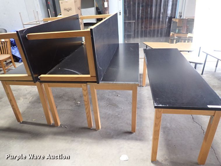 image for item IB9108 (6) wood lab tables