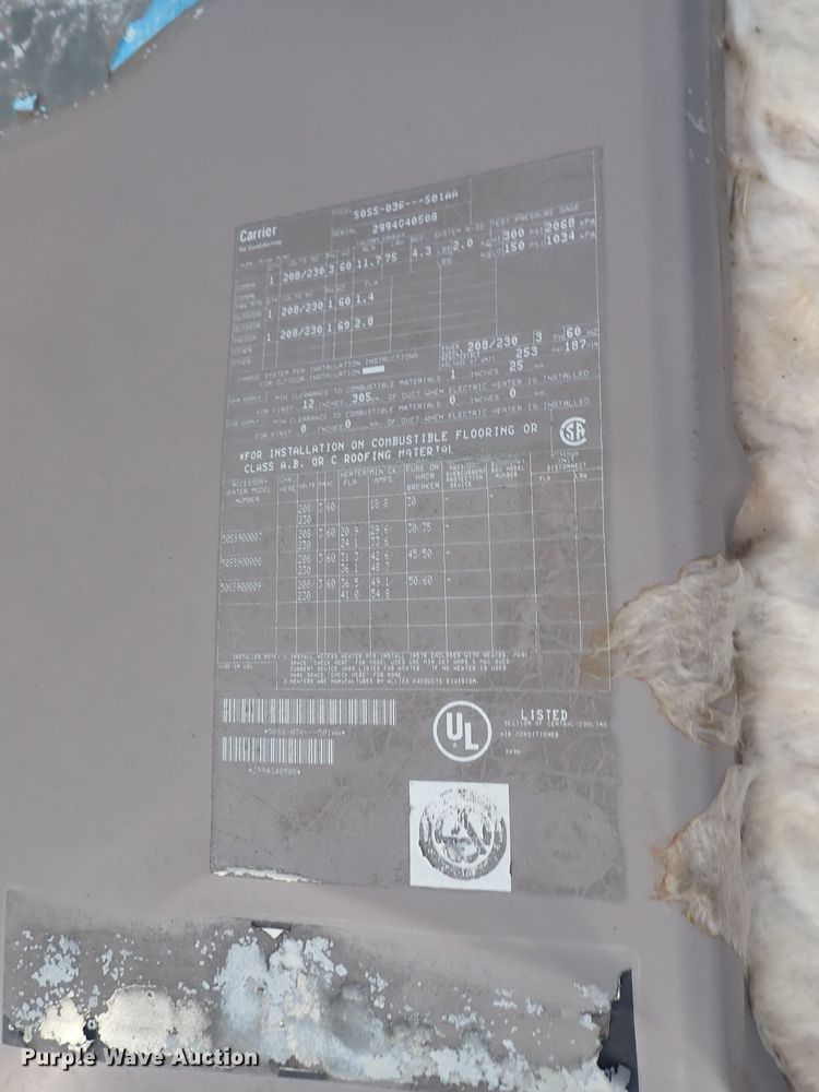 image for item IB9116 Approximately 25 HVAC units