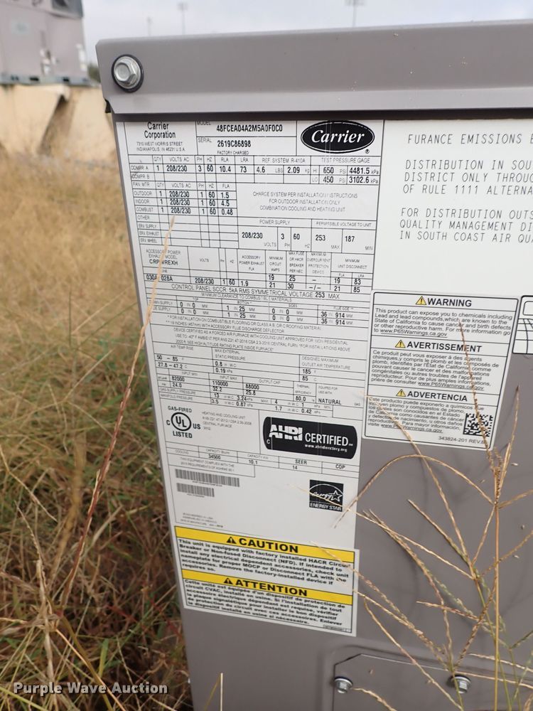 image for item IB9116 Approximately 25 HVAC units