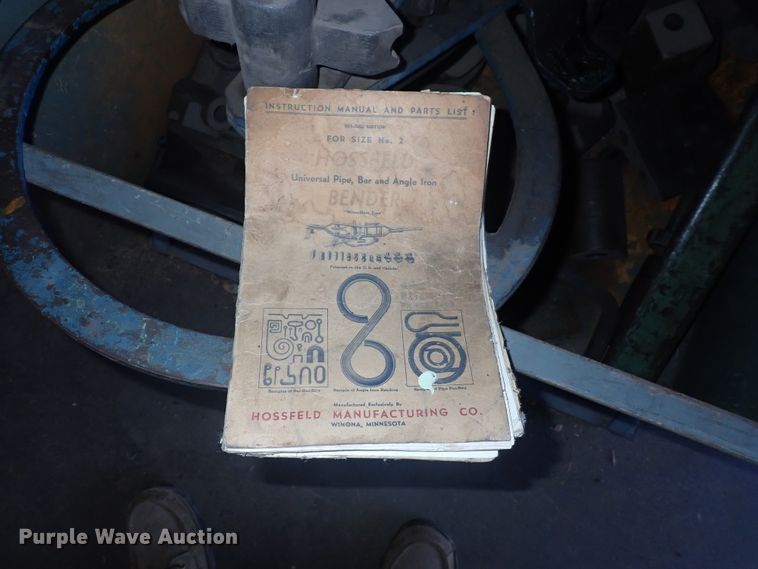 image for item IB9124 Hossfeld  bender