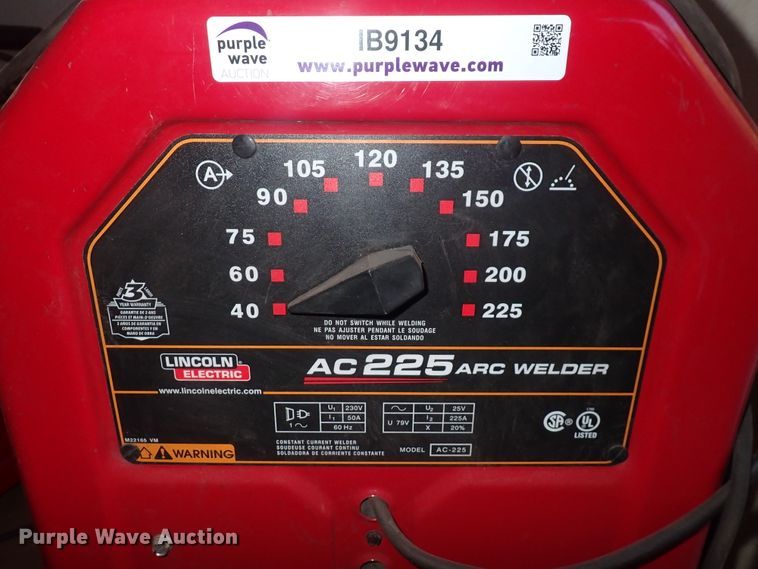 image for item IB9134 Lincoln AC-225  arc welder