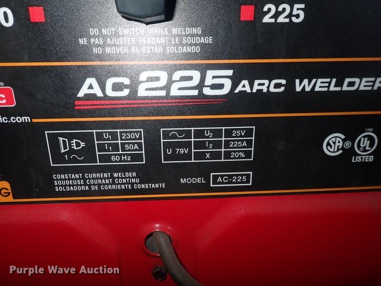 image for item IB9135 Lincoln AC-225  arc welder