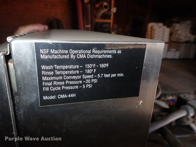 image for item IB9144 Hatco CMA-44H  conveyor dishwasher