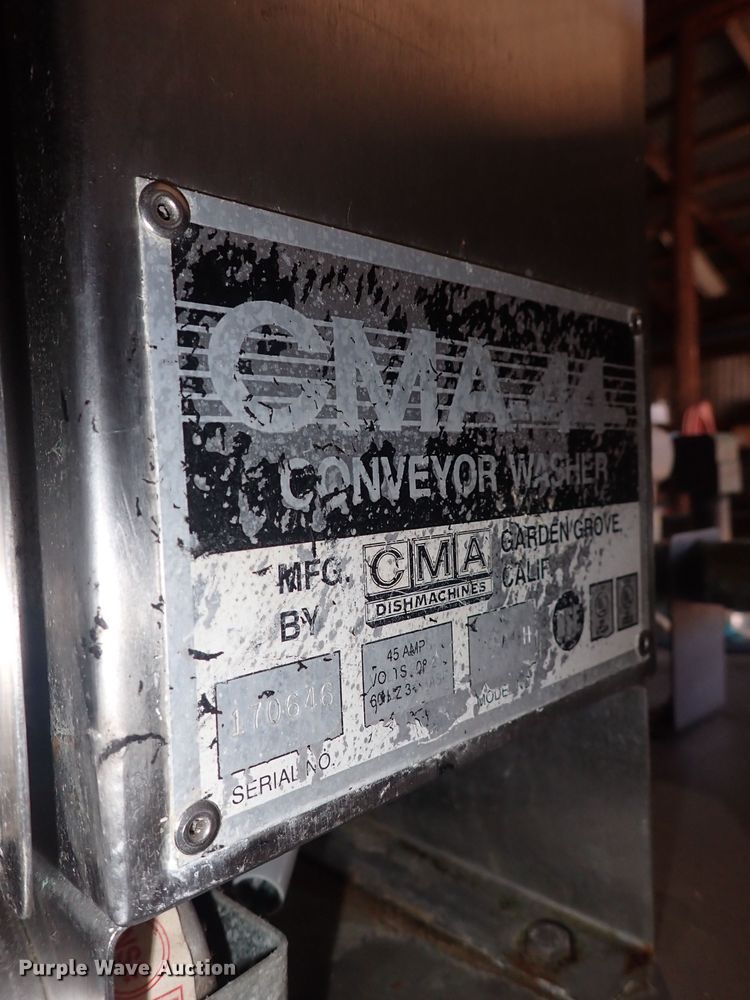 image for item IB9144 Hatco CMA-44H  conveyor dishwasher