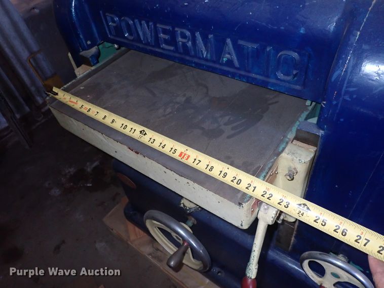 image for item IB9145 Powermatic 221  planer