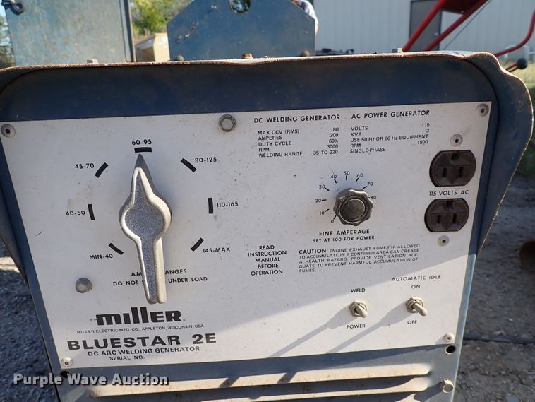 image for item IB9151 Miller Bluestar 2E   welder