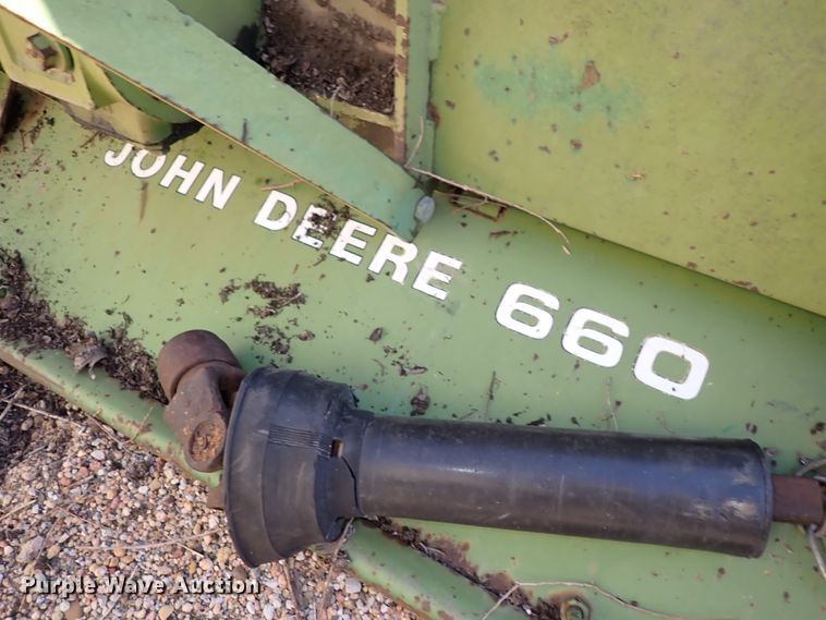 image for item IB9163 John Deere 660  tiller