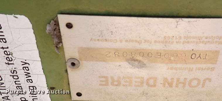 image for item IB9163 John Deere 660  tiller