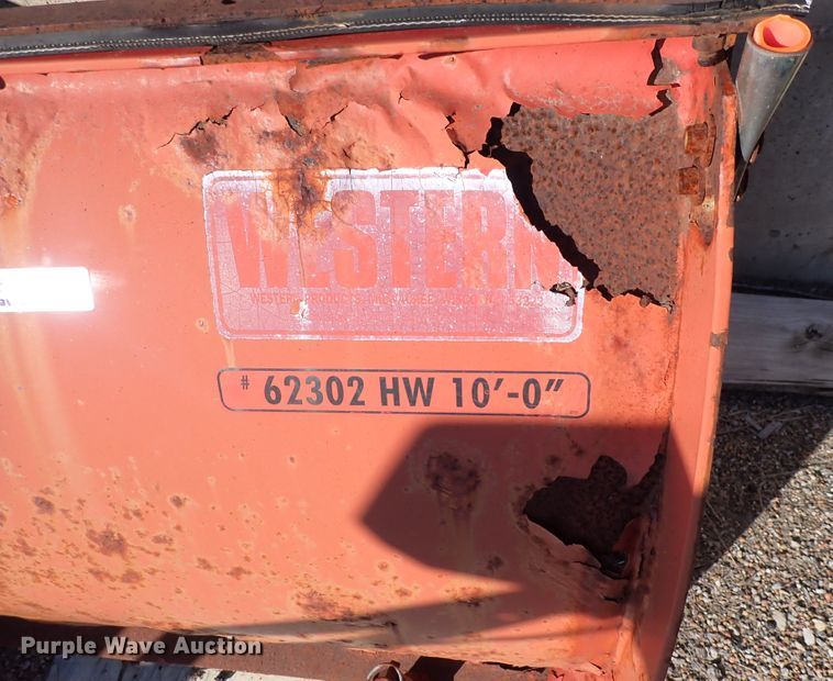 image for item IB9165 Western  snow plow