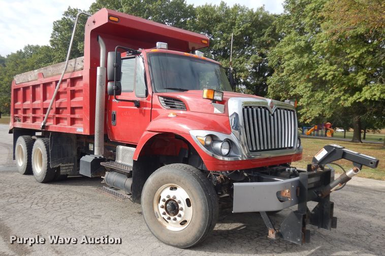 image for item IK9509 2014 International WorkStar 7500  dump truck