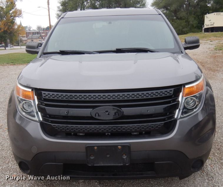 image for item JQ9346 2014 Ford Explorer Police Interceptor  SUV