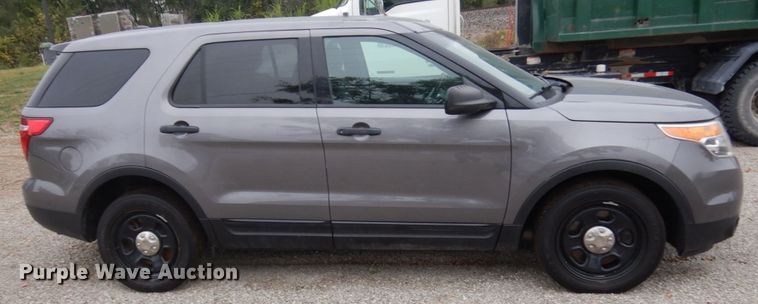 image for item JQ9346 2014 Ford Explorer Police Interceptor  SUV