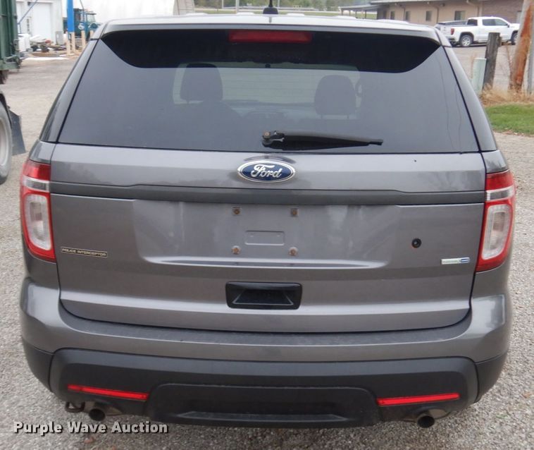 image for item JQ9346 2014 Ford Explorer Police Interceptor  SUV