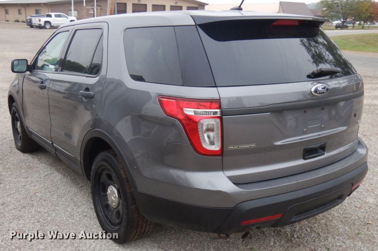 image for item JQ9346 2014 Ford Explorer Police Interceptor  SUV