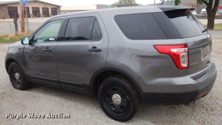 image for item JQ9346 2014 Ford Explorer Police Interceptor  SUV