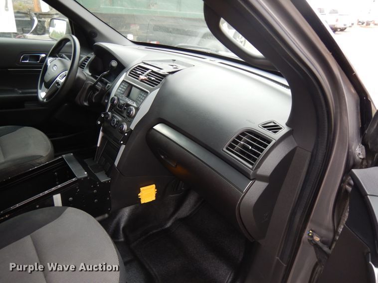 image for item JQ9346 2014 Ford Explorer Police Interceptor  SUV