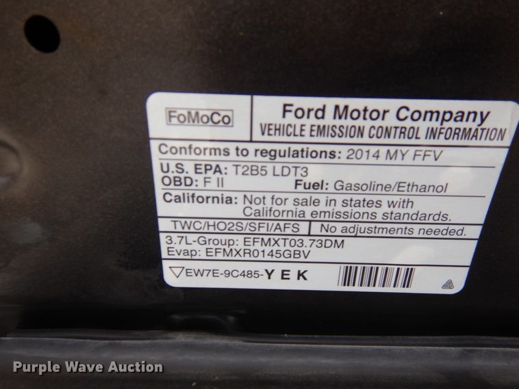 image for item JQ9346 2014 Ford Explorer Police Interceptor  SUV