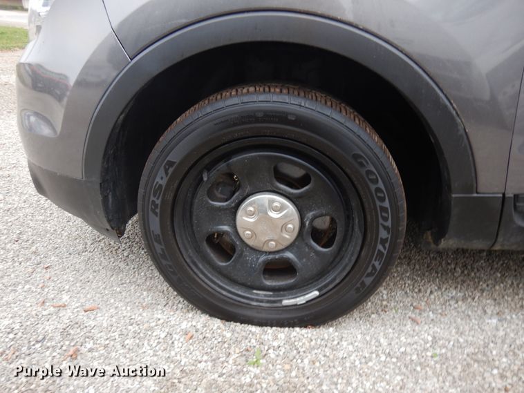 image for item JQ9346 2014 Ford Explorer Police Interceptor  SUV