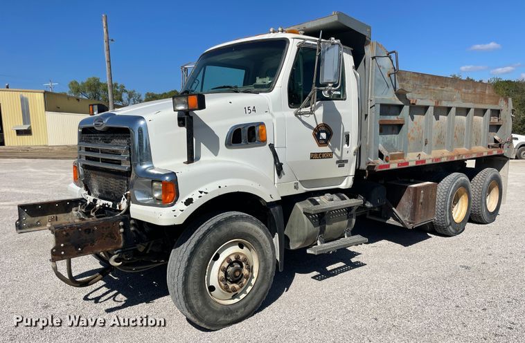 image for item JQ9414 2009 Sterling LT9500  dump truck