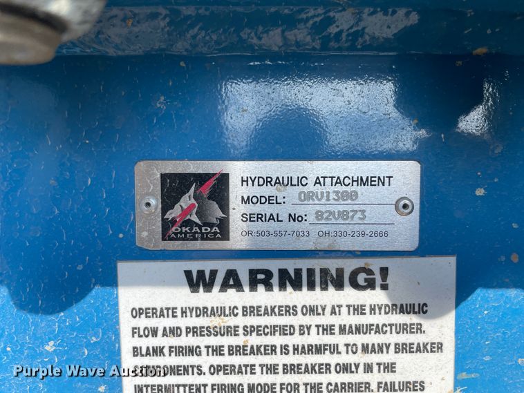 image for item JQ9443 Okada ORV 1300  breaker