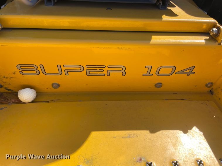 image for item JQ9619 Hustler Super 104  ZTR lawn mower