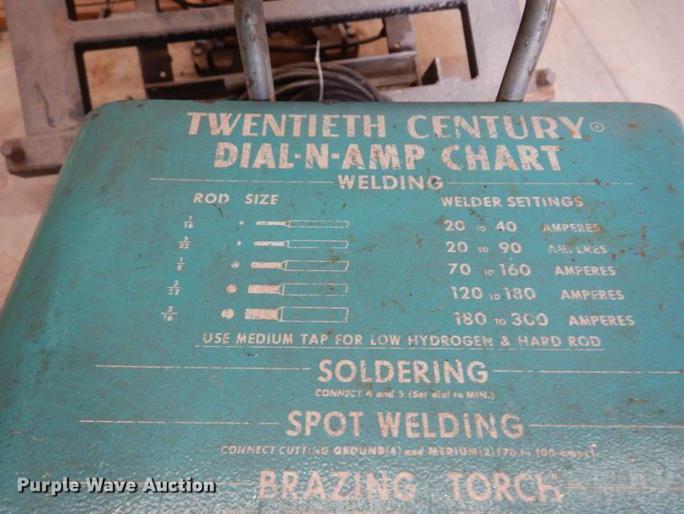 image for item JT9510 Twentieth Century 41B208/230  welder