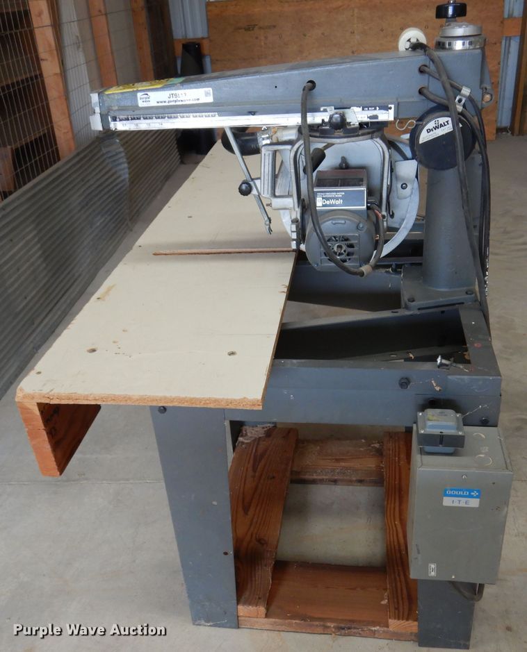 image for item JT9512 DeWalt 790  radial arm saw