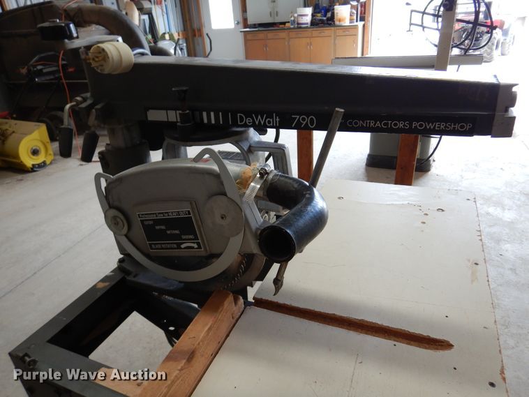 image for item JT9512 DeWalt 790  radial arm saw