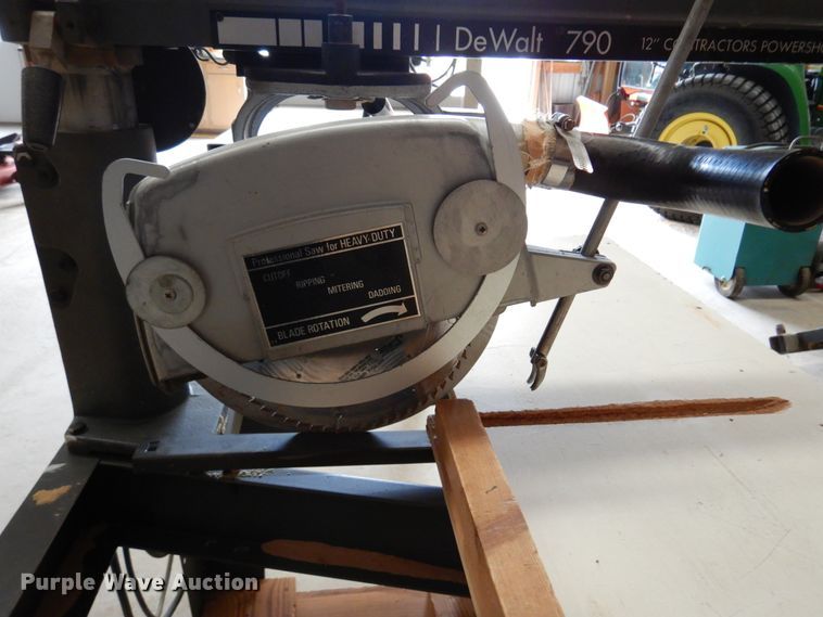 image for item JT9512 DeWalt 790  radial arm saw