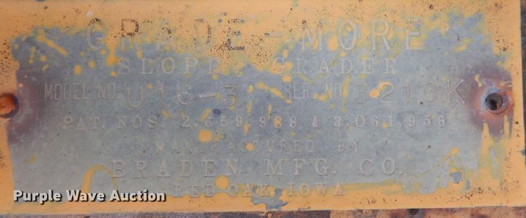 image for item KA9516 1962 Caterpillar 12E  rigid frame motor grader