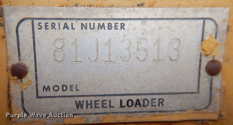 image for item KA9517 1980 Caterpillar 950  wheel loader