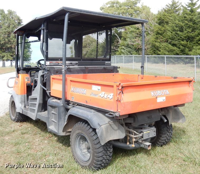 image for item KP9752 2010 Kubota RTV11400CPX  utility vehicle