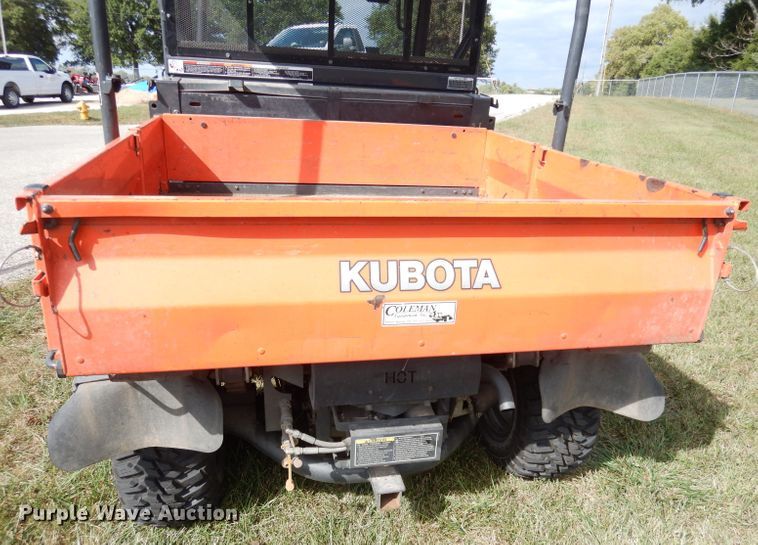 image for item KP9752 2010 Kubota RTV11400CPX  utility vehicle