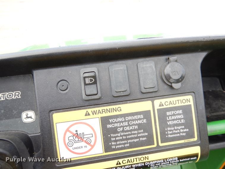 image for item KP9753 2013 John Deere Gator  utility vehicle