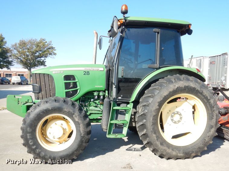 image for item KP9773 2009 John Deere 6140D  MFWD tractor