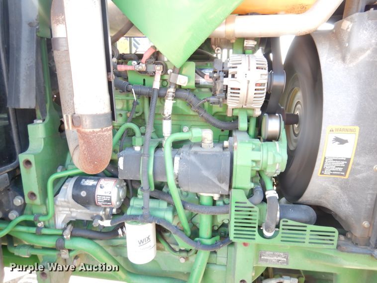 image for item KP9773 2009 John Deere 6140D  MFWD tractor